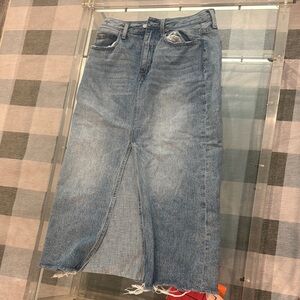 Pistola Maxi Denim Skirt